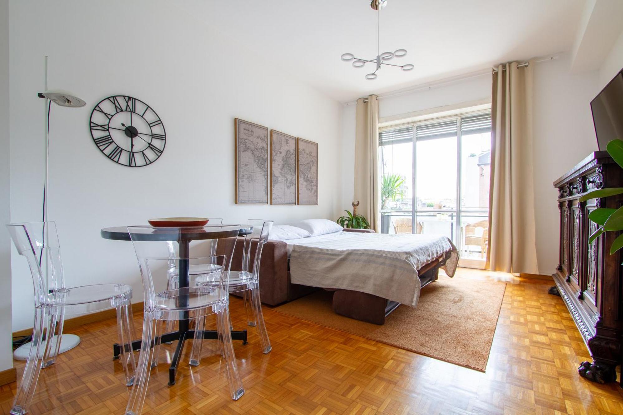 Palazzo Lombardia - Central Station - Bighome Milano Eksteriør billede